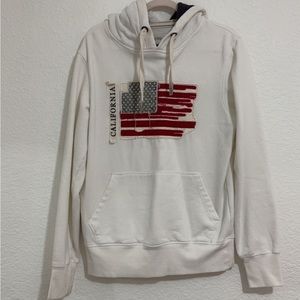 California White Hoodie